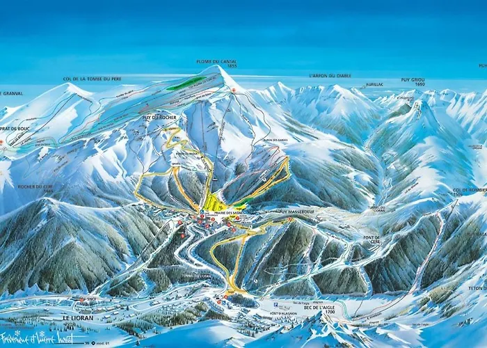 Resid Bec De L Aigle 21 - Le Lioran Apartment Laveissiere